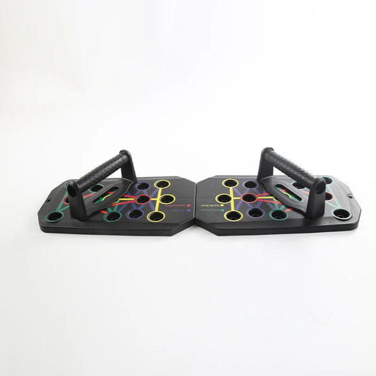 Foldable Push Up Board with Handles | Portable Home Gym Strength Training System