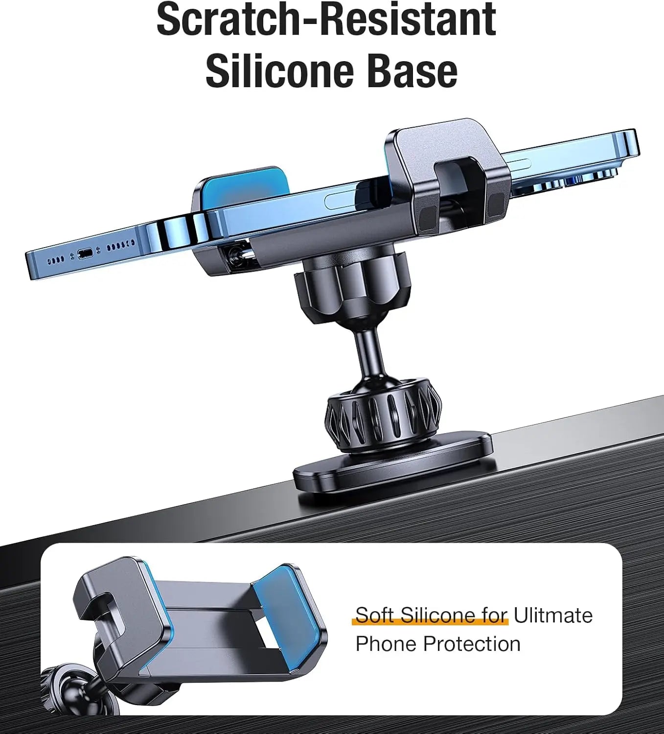 Magnetic Phone Holder for Gym with Strong Magnets Tripod Mount Ring Gym Magnetic Phone Holder Attach to Metal Surface,Gym Accessories for Men Women Essentials for All Smartphones 4.7-7"Mothers Day