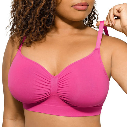 Feelingirl Women'S Wireless Bra Comfort Bralettes No Underwire Unlined Cami Bra Seamless Tshirt Bras Sports Bra Casual Womenswear Summervibes