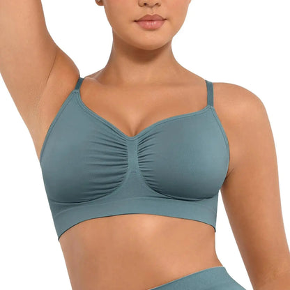 Feelingirl Women'S Wireless Bra Comfort Bralettes No Underwire Unlined Cami Bra Seamless Tshirt Bras Sports Bra Casual Womenswear Summervibes
