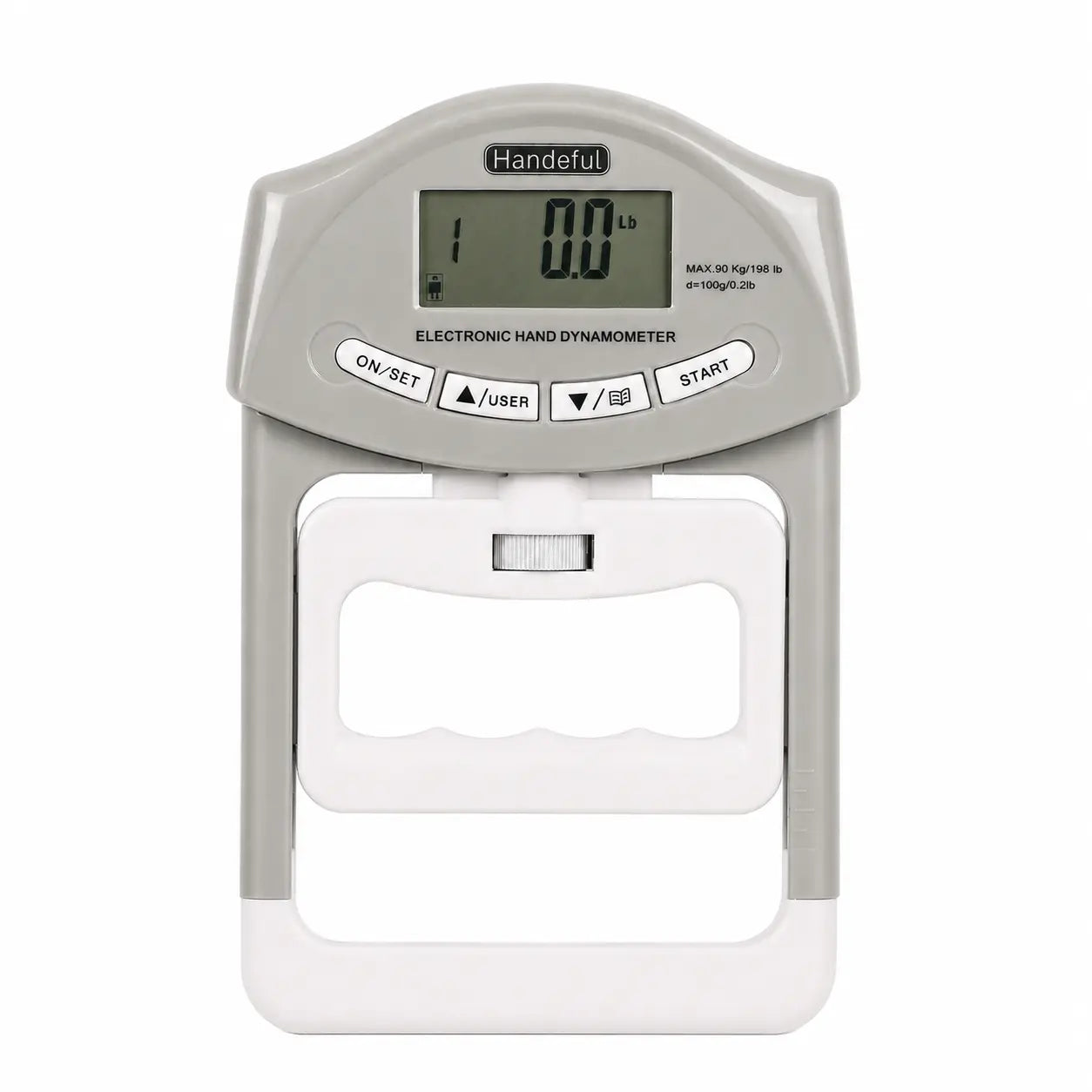 Handexer Digital Hand Dynamometer 265Lb/120Kg - Grip Strength Tester & Hand Grip Strengthener with LCD - Adjustable Hand Grip for Climbing, Rehab, Home Gym & Tiktok Challenge, Dealsforyoudays