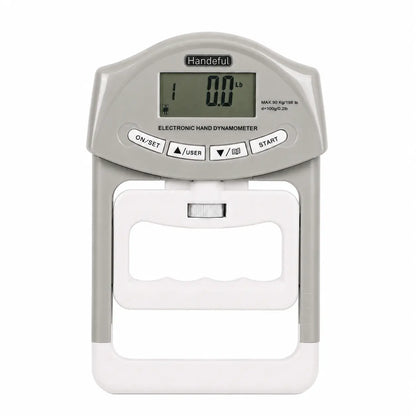 Handexer Digital Hand Dynamometer 265Lb/120Kg - Grip Strength Tester & Hand Grip Strengthener with LCD - Adjustable Hand Grip for Climbing, Rehab, Home Gym & Tiktok Challenge, Dealsforyoudays