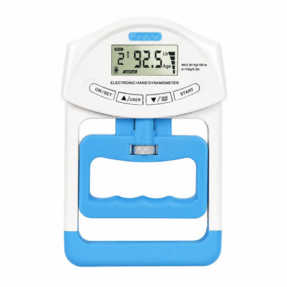 Handexer Digital Hand Dynamometer 265Lb/120Kg - Grip Strength Tester & Hand Grip Strengthener with LCD - Adjustable Hand Grip for Climbing, Rehab, Home Gym & Tiktok Challenge, Dealsforyoudays