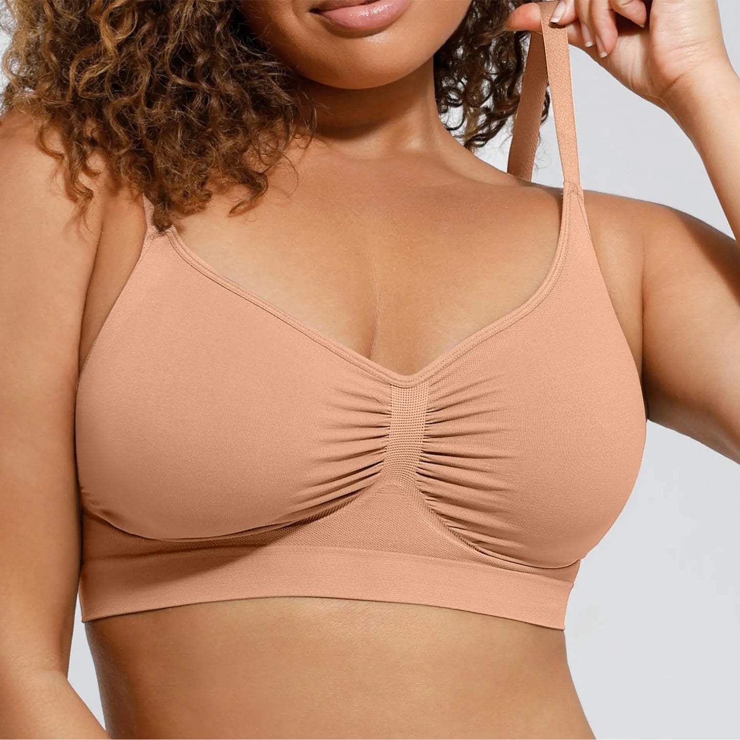 Feelingirl Women'S Wireless Bra Comfort Bralettes No Underwire Unlined Cami Bra Seamless Tshirt Bras Sports Bra Casual Womenswear Summervibes