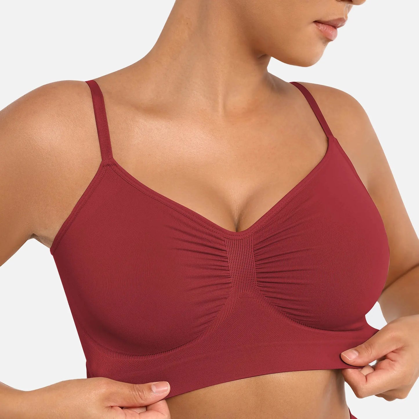 Feelingirl Women'S Wireless Bra Comfort Bralettes No Underwire Unlined Cami Bra Seamless Tshirt Bras Sports Bra Casual Womenswear Summervibes