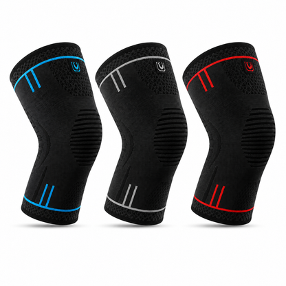 Compression Knee Sleeve for Running, Gym & Sports – Knee Support Brace