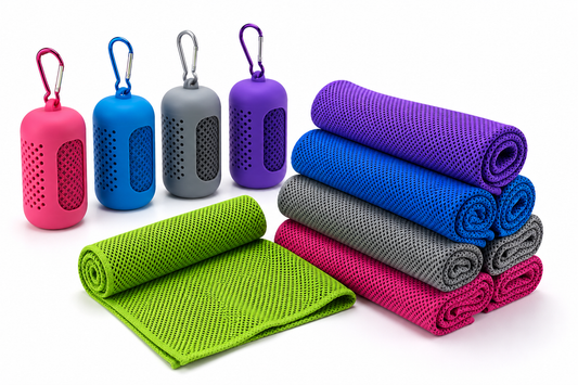 Premium Cooling Microfiber Towel | Quick-Dry Gym, Running & Travel