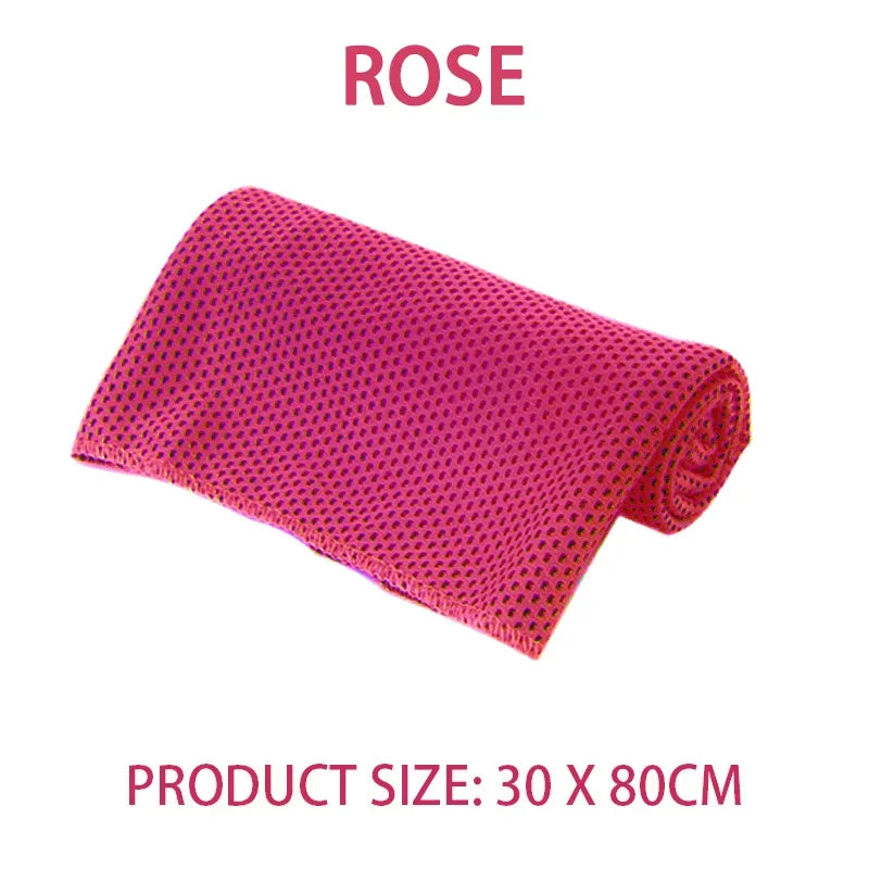 Premium Cooling Microfiber Towel | Quick-Dry Gym, Running & Travel