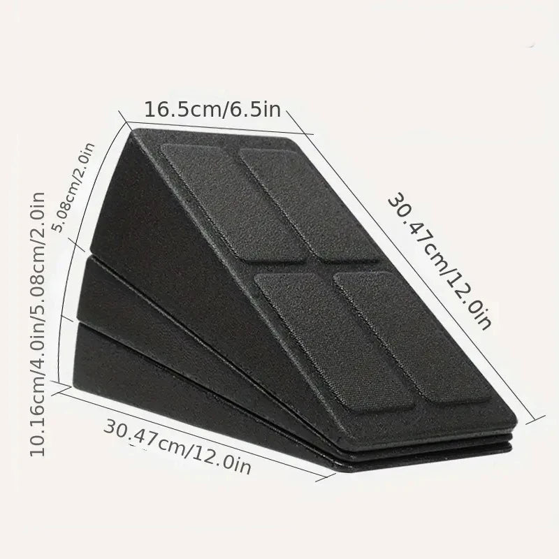 Adjustable Yoga Wedge Stretch Board Set – 3 PCS Mobility & Squat Slant Blocks