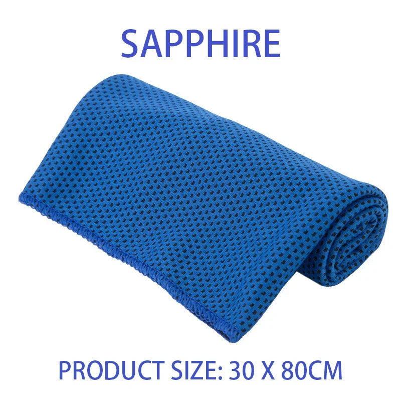 Premium Cooling Microfiber Towel | Quick-Dry Gym, Running & Travel