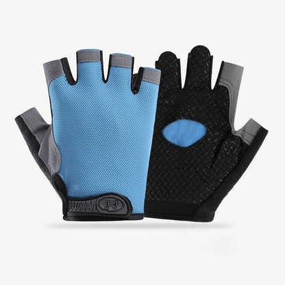 Breathable Half Finger Cycling Gloves | Anti-Slip Gym & Fitness Gloves