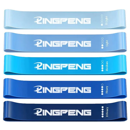 Resistance Loop Bands – 5 Resistance Levels for Home Workout & Fitness