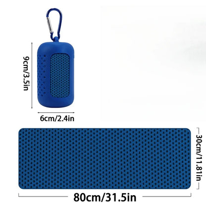 Premium Cooling Microfiber Towel | Quick-Dry Gym, Running & Travel