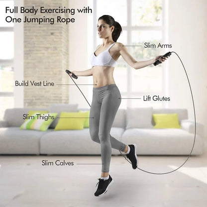Adjustable Speed Jump Rope for Cardio & Fitness