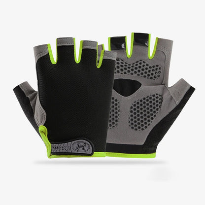 Breathable Half Finger Cycling Gloves | Anti-Slip Gym & Fitness Gloves