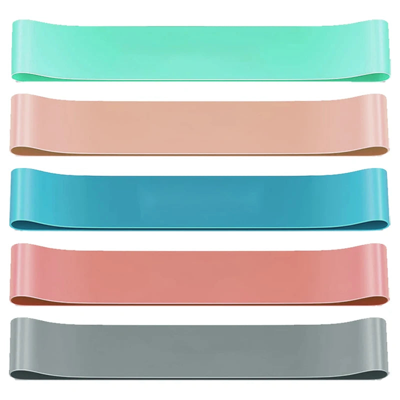 Resistance Loop Bands – 5 Resistance Levels for Home Workout & Fitness