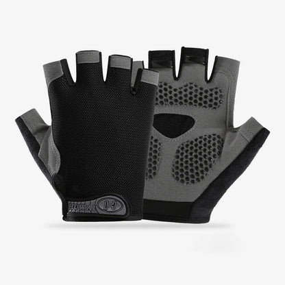 Breathable Half Finger Cycling Gloves | Anti-Slip Gym & Fitness Gloves