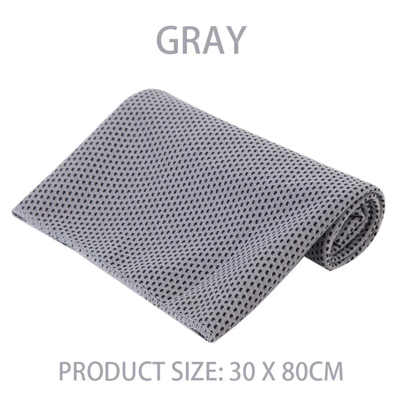 Premium Cooling Microfiber Towel | Quick-Dry Gym, Running & Travel