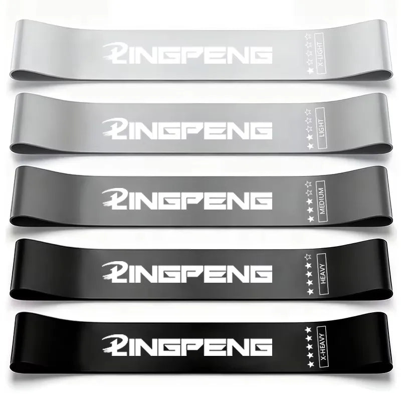 Resistance Loop Bands – 5 Resistance Levels for Home Workout & Fitness