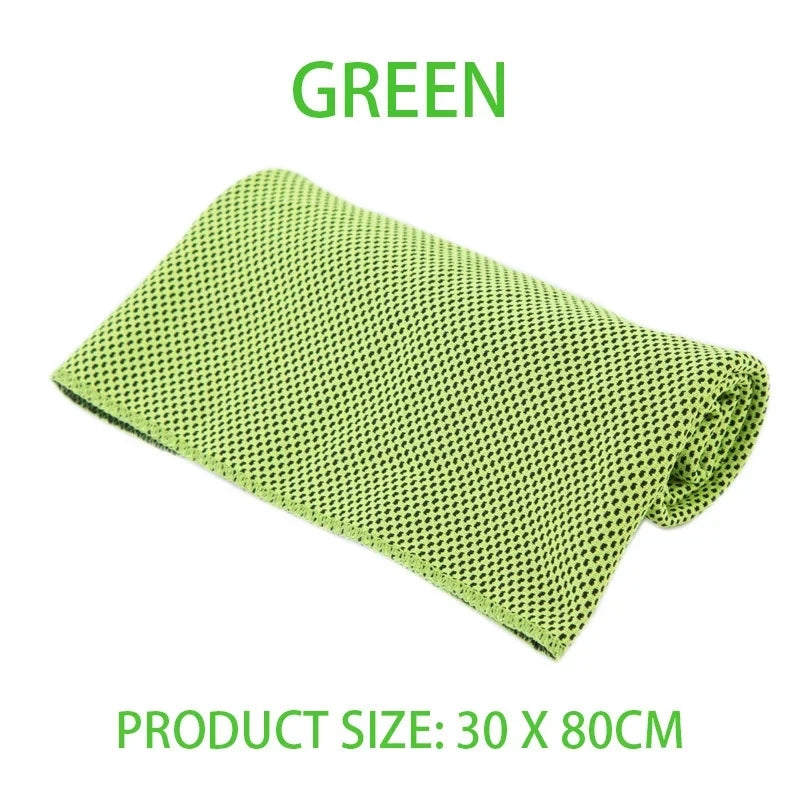 Premium Cooling Microfiber Towel | Quick-Dry Gym, Running & Travel