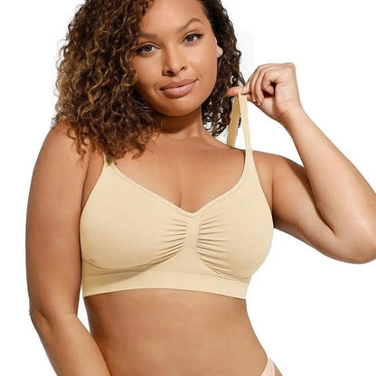 Feelingirl Women'S Wireless Bra Comfort Bralettes No Underwire Unlined Cami Bra Seamless Tshirt Bras Sports Bra Casual Womenswear Summervibes
